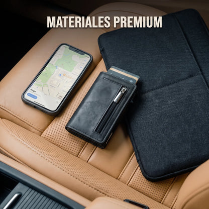 GUARDIÁN — Cartera Antirrobo con Bloqueo RFID