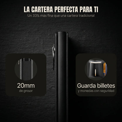 GUARDIÁN — Cartera Antirrobo con Bloqueo RFID