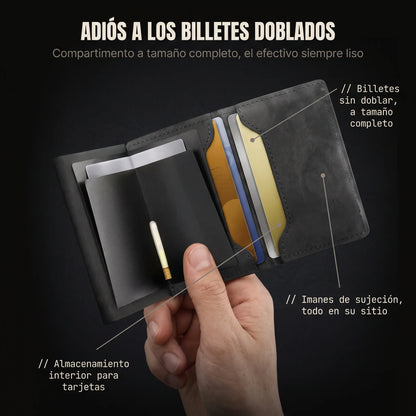 GUARDIÁN — Cartera Antirrobo con Bloqueo RFID