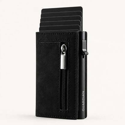 Cartera GUARDIÁN — Fina, que no abulta, con Bloqueo Antirrobo RFID
