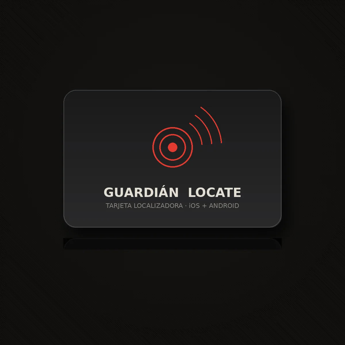 Tarjeta localizadora GUARDIÁN LOCATE
